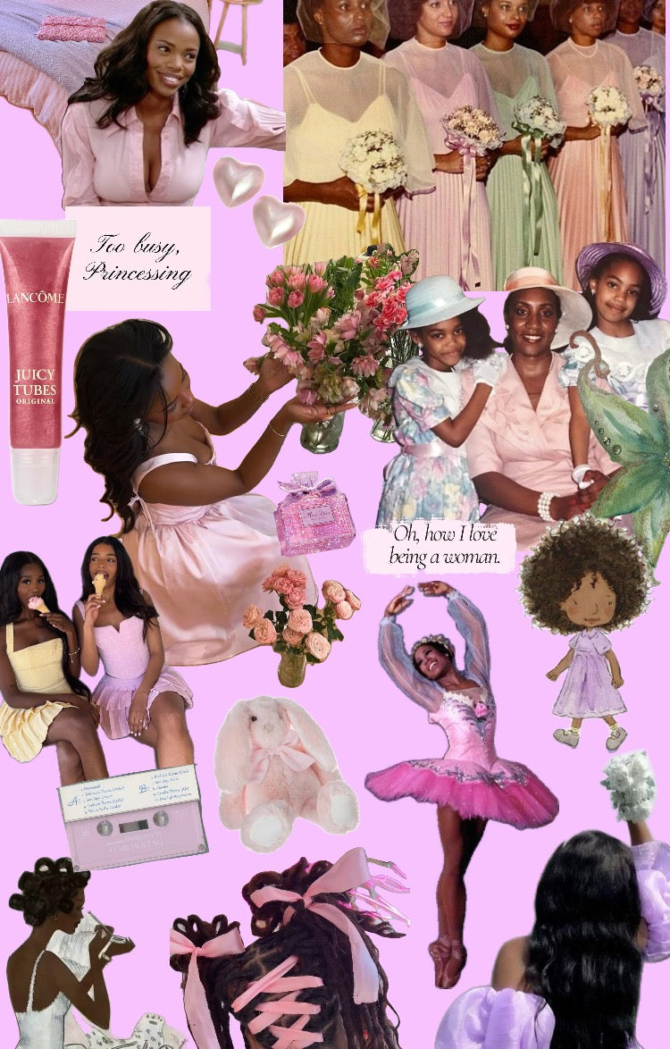 Black Southern Belle Digital Print