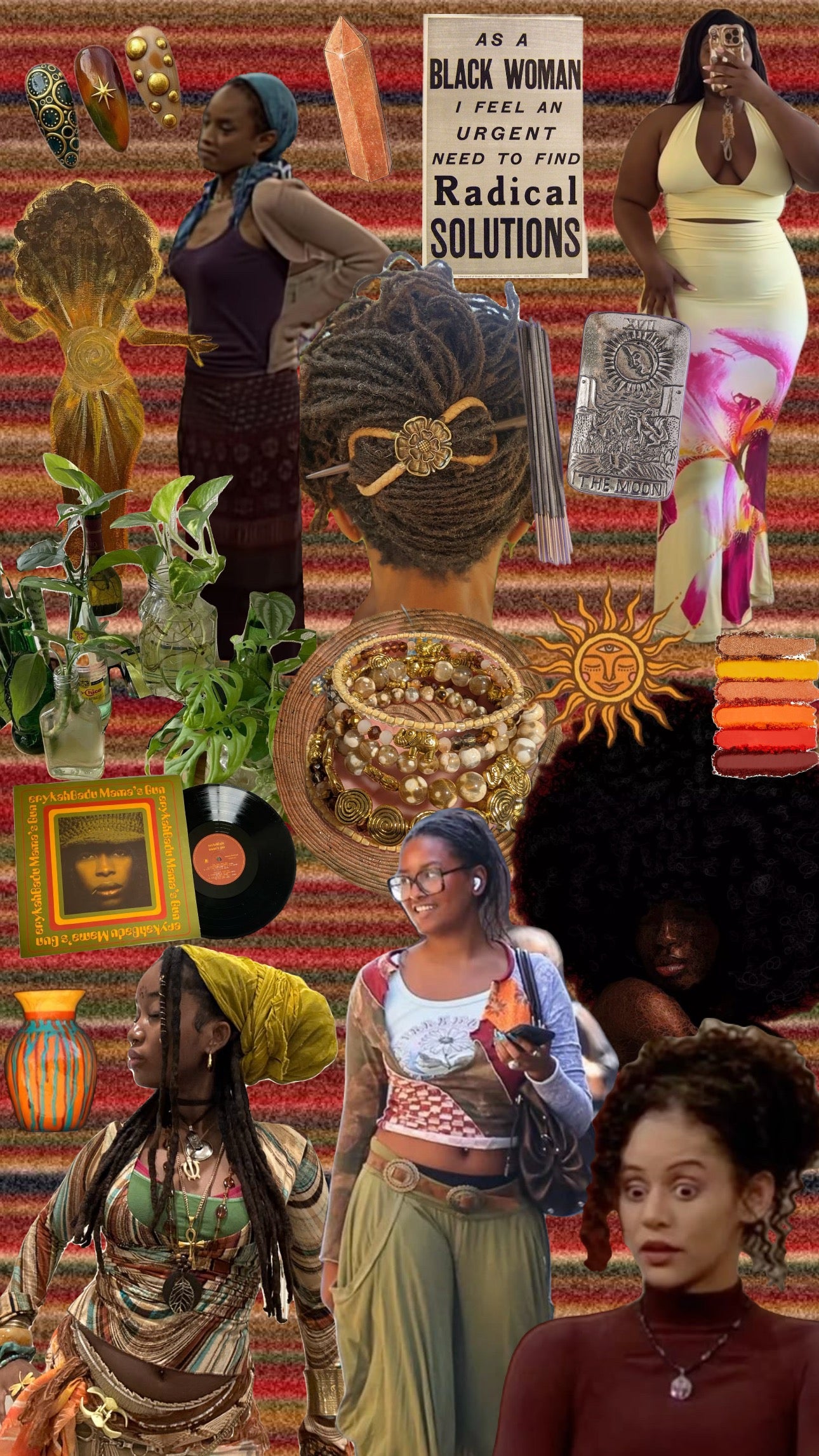 Earthy Girl Digital Print