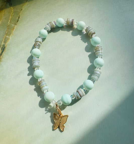 Butterfly Beaded Bracelet