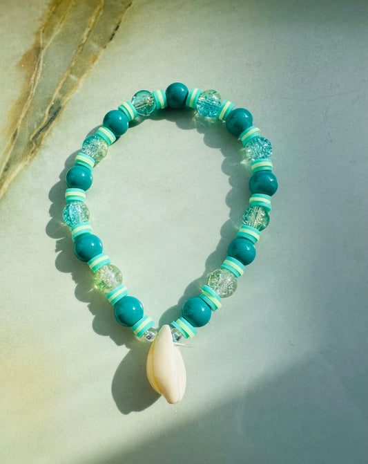 “By The Seashore” Beaded Bracelet